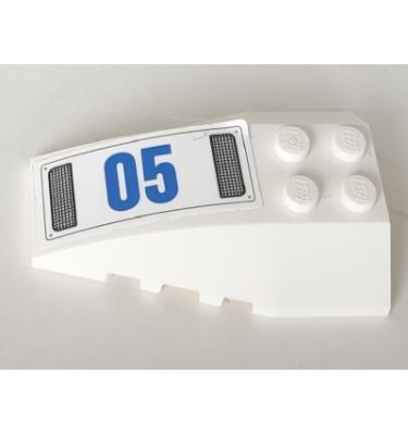 Íves lejtő 6 x 4 - mintás/matricás