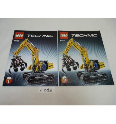 Lego Technic 42006 - CSAK ÖSSZERAKÁSI ÚTMUTATÓ!