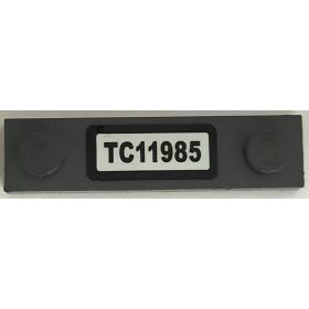1 x 4 módosított lapos elem - mintás/matricás™