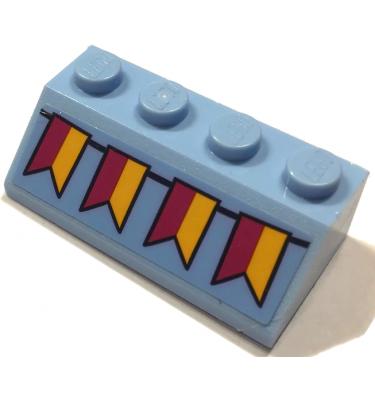 Lejtő 2 x 4 (45°) - mintás/matricás