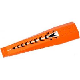 Lejtős elem 16 x 4 - mintás/matricás™