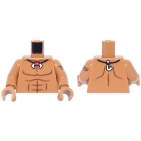 Figura felsőtest kezekkel - mintás/matricás™