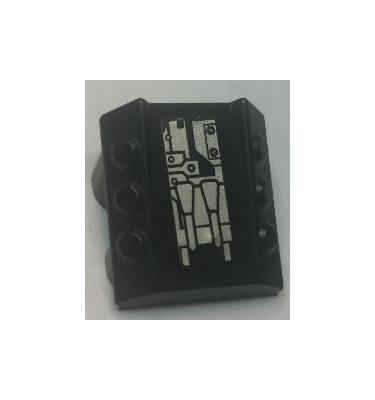 2 x 2 módosított kocka - mintás/matricás