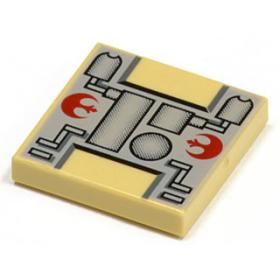 Csempe 2 x 2 - mintás/matricás™