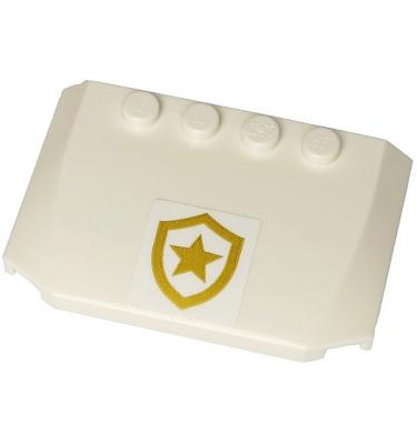 Ék elem 4 x 6 x 2/3 - mintás/matricás