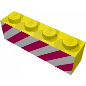 Kocka 1 x 4 - mintás/matricás™