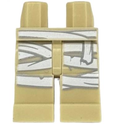 Minifigura láb - mintás/matricás