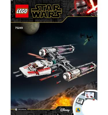 Lego Star Wars 75249 - CSAK ÖSSZERAKÁSI ÚTMUTATÓ!