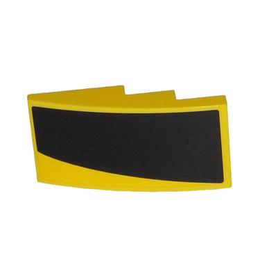 Lejtő, íves 4 x 2 - mintás/matricás