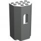 Panel / fal elem ablakkal 3 x 4 x 6