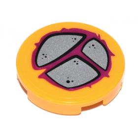 2 x 2 kerek csempe - mintás/matricás™