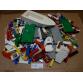 1 kg ömlesztett, vegyes használt LEGO® alkatrész (3156)