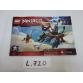 Lego Ninjago 70599 - CSAK ÖSSZERAKÁSI ÚTMUTATÓ!