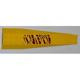 Lejtős elem 16 x 4 - mintás/matricás™