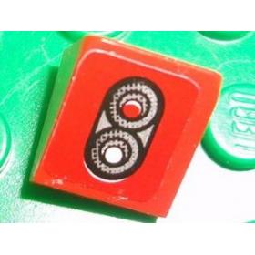 Lejtő 30° 1 x 1 x 2/3 - mintás/matricás™