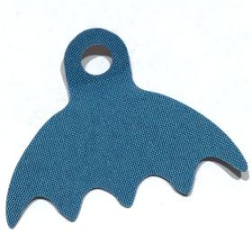 Minifigura köpeny (különböző színű a két oldala - black+dark azure)™