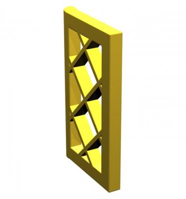 Ablak rács 1 x 2 x 3