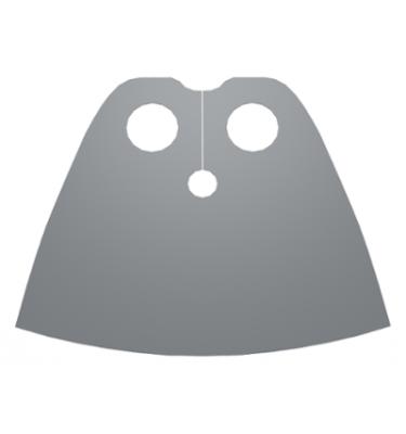Minifigura szövet köpeny (nagyon rövid)