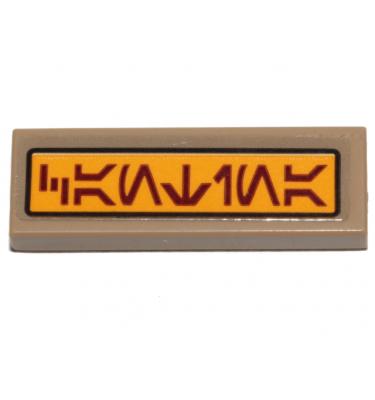 Csempe 1 x 3 - mintás/matricás