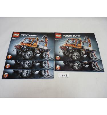 Lego Technic 8110 - CSAK ÖSSZERAKÁSI ÚTMUTATÓ!