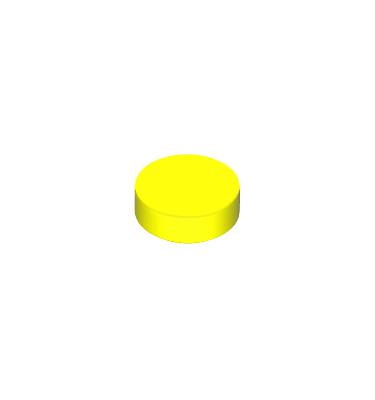 1 x 1 kerek csempe elem