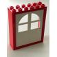 Ajtó keret 2 x 6 x 6 fehér ajtóval