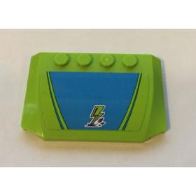 Ék elem 4 x 6 x 2/3 - mintás/matricás™