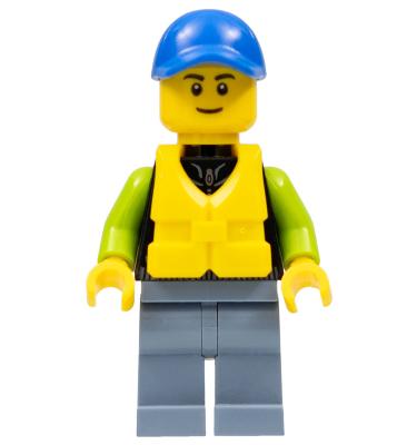 Katamarán hajós minifigura