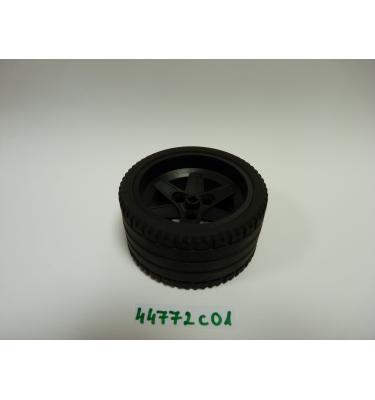 Kerék, 56mm D. x 34mm felni gumival