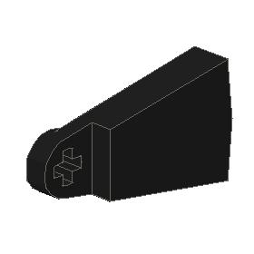 Vasúti Sorompó Ellensúly (bevont fém)™