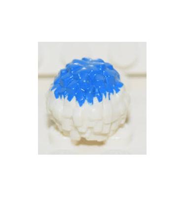 Minifigura pompom - mintás/matricás