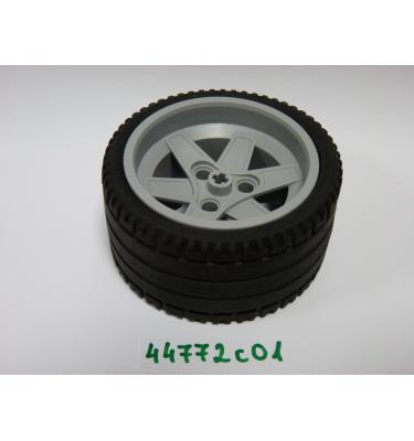 Kerék, 56mm D. x 34mm felni gumival