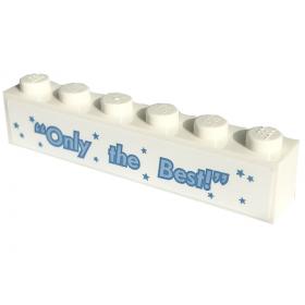 Kocka 1 x 6 - mintás/matricás™