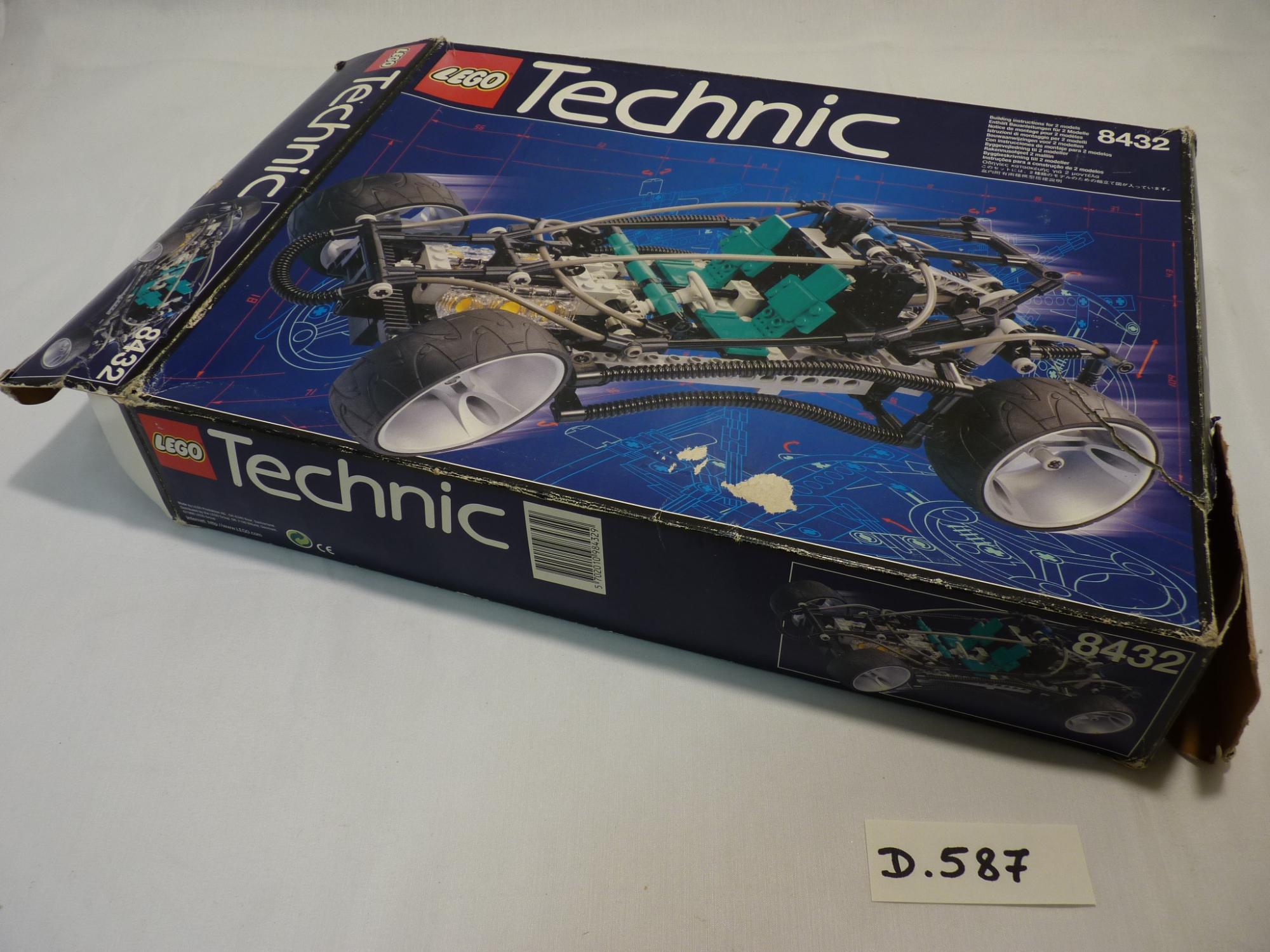 Lego Technic 8432 CSAK RES DOBOZ Kockafalu