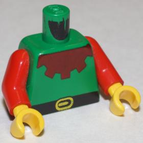 Figura felsőtest kezekkel - mintás/matricás™