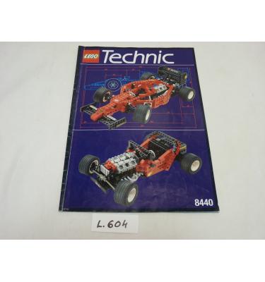 Lego Technic 8440 - CSAK ÖSSZERAKÁSI ÚTMUTATÓ!