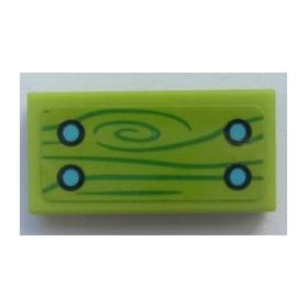 Csempe 1 x 2 - mintás/matricás™