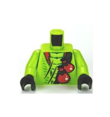 Figura felsőtest kezekkel - mintás/matricás