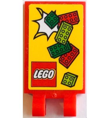 Módosított csempe 2 x 3 - mintás/matricás