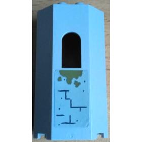 Panel / fal elem ablakkal 3 x 4 x 6 - mintás/matricás™