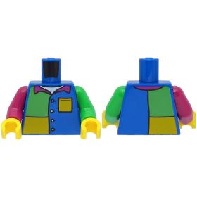 Figura felsőtest kezekkel - mintás/matricás™