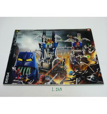 Lego Bionicle 8894 - CSAK ÖSSZERAKÁSI ÚTMUTATÓ