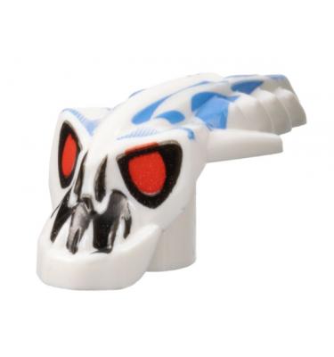 Bionicle fej (Barraki Pridak) - mintás/matricás