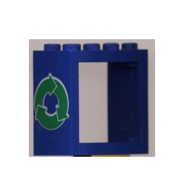 Ablakkeret 2 x 4 x 3 - mintás/matricás