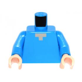 Figura felsőtest kezekkel - mintás/matricás™