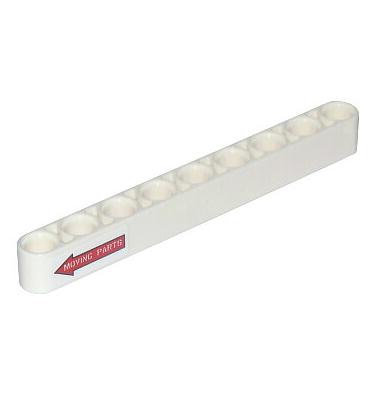 Technic emelőkar 1 x 9 - mintás/matricás