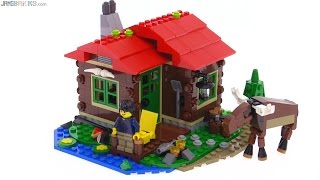 Lego Creator 31048 - Tóparti Házikó bemutató videó